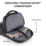 SINSH Vyom Premium 15.6 in Laptop backpack for Men & Women Office Use | Stylish Backpack Bag | Spacious Backpack for Travelling | 6 Large Compartment for Gadgets & Daily Essentials