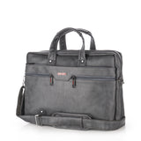 SINSH THE ARHA Professional Laptop Anti-Theft Messenger Bag| Expandable| Water Resistant| Multiple Organisers| Professional Bag For Business, Work & Travel| Gray,