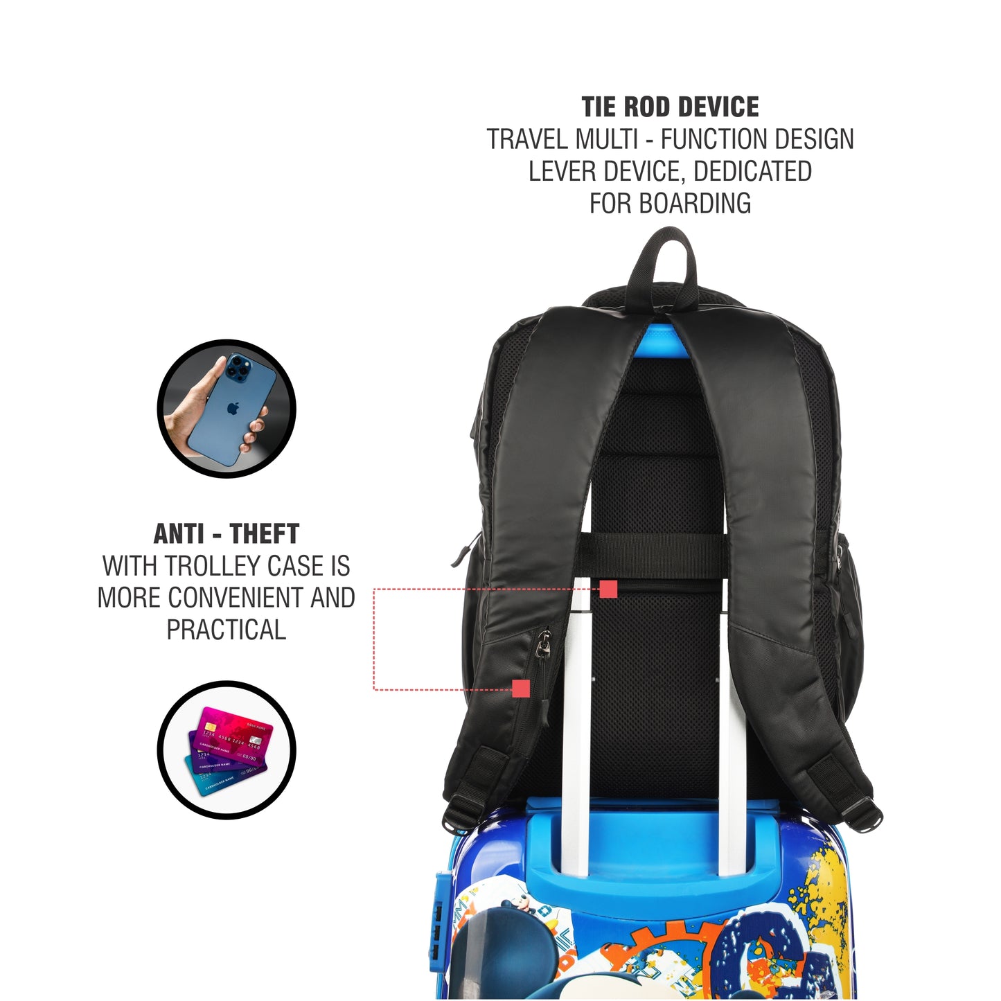 Charging Port Multi Functional Anti Theft Backpack SINSH Aja Anti