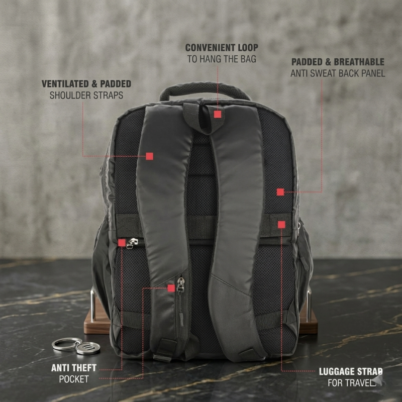 anti theft backpack laptop bag manufacturers SINSH Aja Anti-Theft Smart Water Resistant Laptop Bag